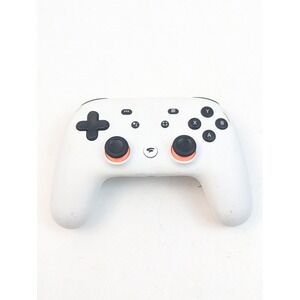 Google Stadia Controller H2B Clearly White Orange Wireless Bluetooth USB-C